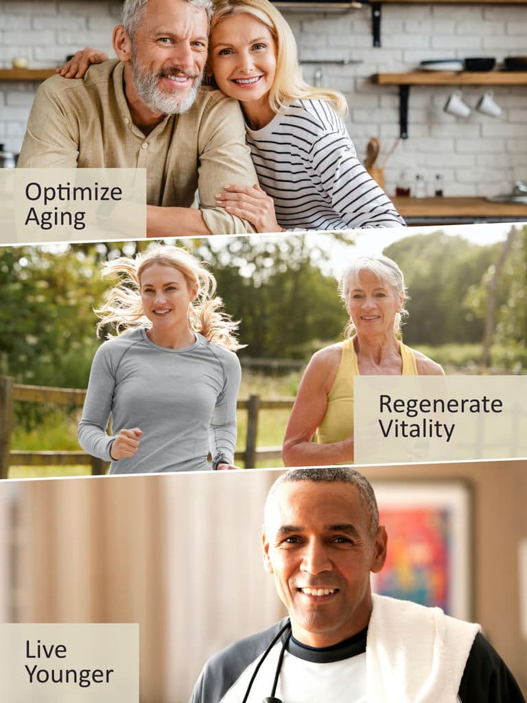 Optimize Aging, Regenerate Vitality, and Live Younger